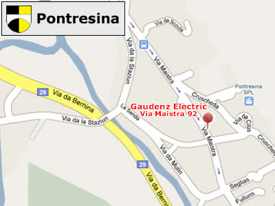 Situationsplan Pontesina